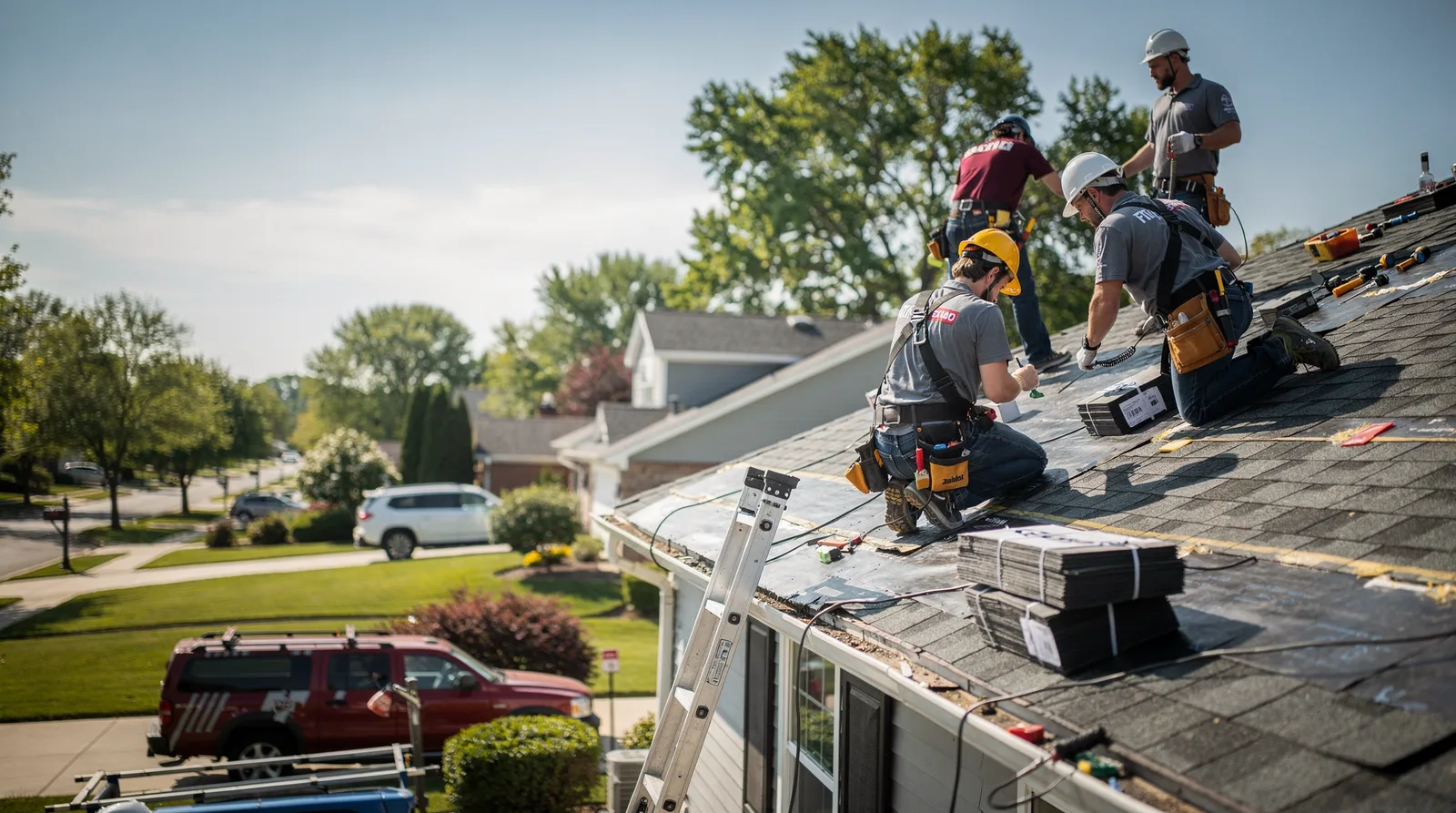 Roof Repair in Concord, IL around you